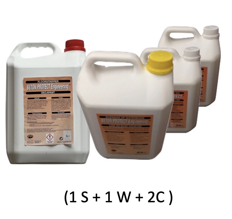 KIT W+ voor strippen, opboenen en onderhouden